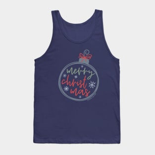 Merry Christmas Ornament © GraphicLoveShop Tank Top